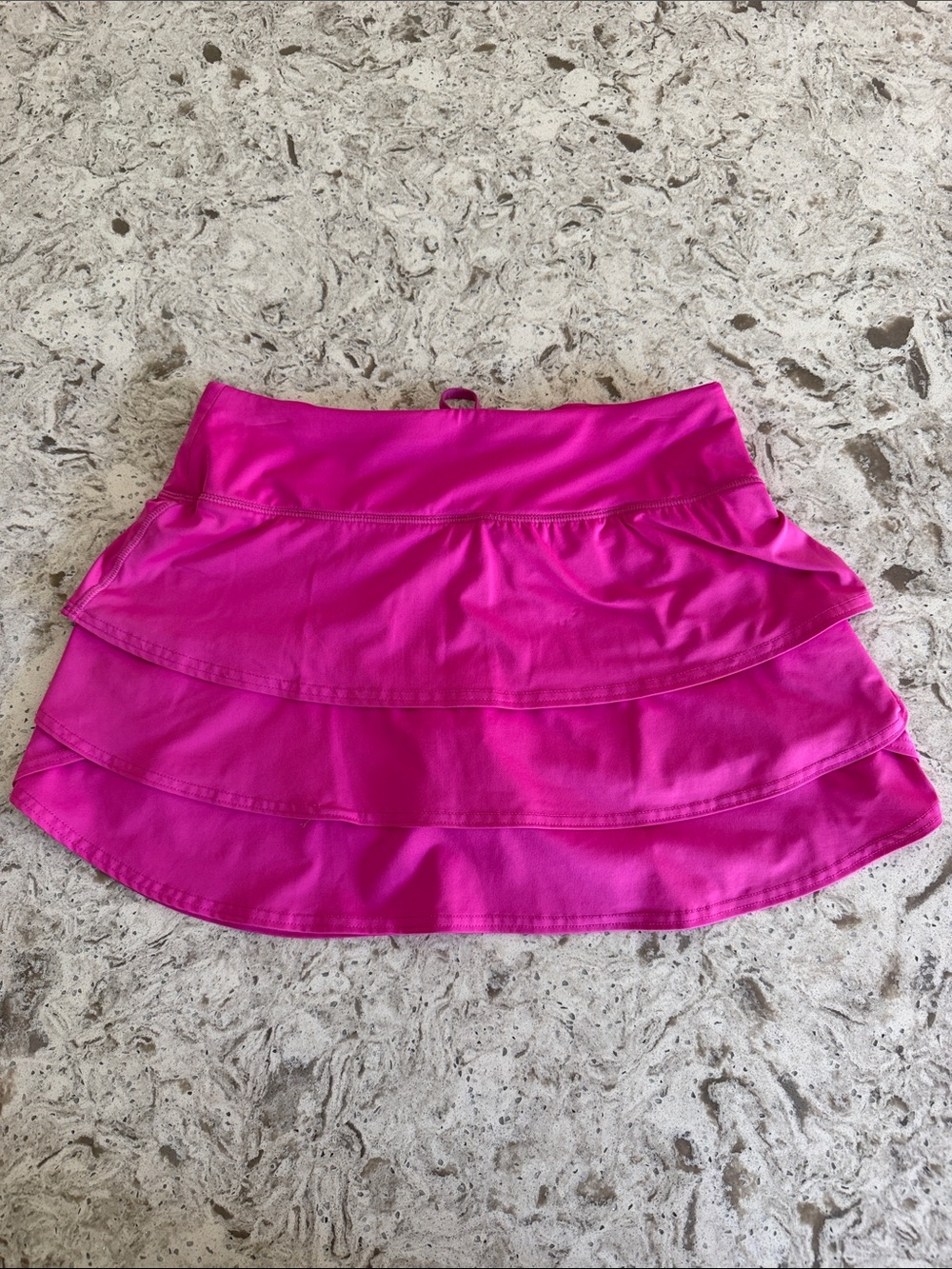 Athleta Women's Tiered Ruffle Skort - Bright Fuchsia
